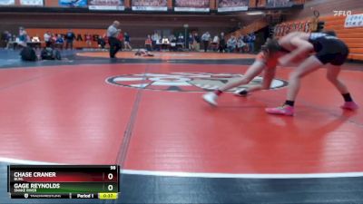 98 lbs Cons. Round 4 - Gage Reynolds, Snake River vs Chase Craner, Buhl