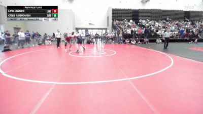 154-H lbs Round Of 32 - Levi Jander, Lancer WC vs Cole RIDDIOUGH, Savage Wrestling