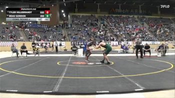 190 lbs Cons. Round 4 - Tyler Hillebrandt, Oldham County vs Beau Gordon, South Oldham