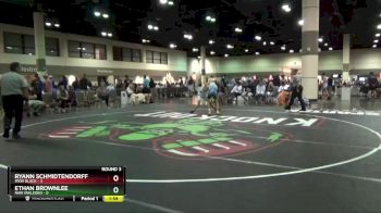 113 lbs Round 3 (16 Team) - Ethan Brownlee, Raw (Raleigh) vs Ryann Schmidtendorff, MXW Black