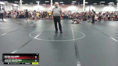 72 lbs Round 1 (6 Team) - Austin Hausmana, Warhawks Wrestling vs Peter Palumbo, Full Circle Red