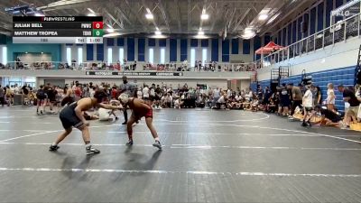 165 lbs Round 2 (6 Team) - Julian Bell, Pasco Wolfpack WC vs Matthew Tropea, The Bad Natured Rodents