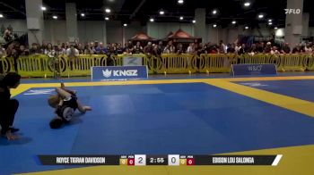 Edison Lou Salonga vs Royce Tigran Davidson 2025 American National IBJJF Jiu-Jitsu Open Championship