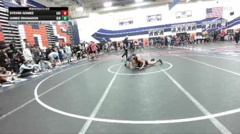 150 lbs Cons. Round 3 - Steven Gomez, Corona vs James Granados, South El Monte