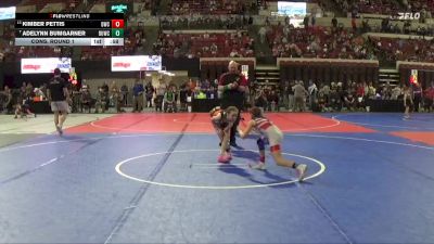 69 lbs Cons. Round 1 - Adelynn Bumgarner, Butte Wrestling Club vs Kimber Pettis, Darkhorse Wrestling Club