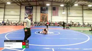 145 lbs Rr Rnd 1 - Dominik Benedetto, Team Utah Arches vs Kaden Walker, Terps Xpress