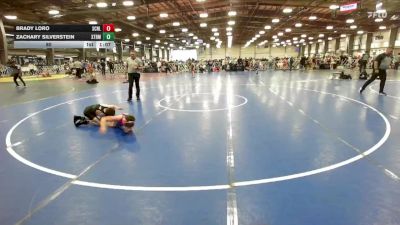 80 lbs Round 4 (2:15pm Saturday) - Zachary Silverstein, Terps Xtreme vs Brady Loro, Scorpions