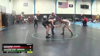 195 lbs Round 4 (10 Team) - Raymond Gary- Hernandez, Cheyenne East JV vs Alexander Jackson, Wheatland