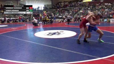 5A 175 lbs Cons. Round 1 - Jeremiah Vardeman, Arkansas High School vs Joseph Newman, Lakeside