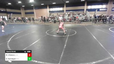 82 lbs Consi Of 16 #2 - Micah Villatoro, Jets vs Delan Hannegan, Reign WC