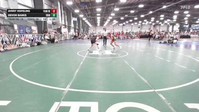 165 lbs Rr Rnd 3 - Avery Hofeling, Nebraska Red - HSG vs Devon Banks, Team Dark Horse - HSG