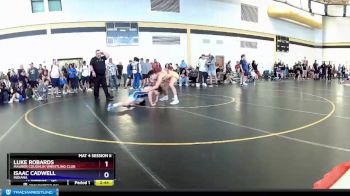 160 lbs Cons. Round 4 - Luke Robards, Maurer Coughlin Wrestling Club vs Isaac Cadwell, Indiana