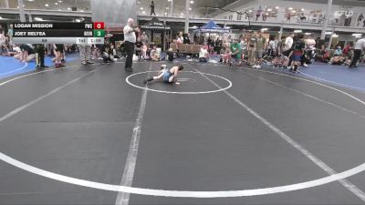 64 lbs Quarterfinals (8 Team) - Joey Relyea, Revival Riddlers vs Logan Mission, Pride WC