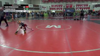 55 lbs Champ. Round 1 - Bodi Pitzenberger, No Nonsense Wrestling vs Carson DeFoe, Jack Pine Savage