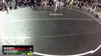 75 lbs Round 3 (4 Team) - Ethan Heisinger, South Dakota Thunder vs Elias Wentz, North Dakota 1