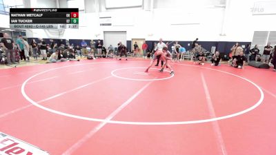 C-145 lbs Quarterfinal - Nathan Metcalf, OH vs Ian Tucker, KY