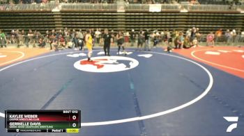 140 lbs Semifinal - Gerrielle Davis, Green River Grapplers Wrestling vs Kaylee Weber, Casper Wrestling Club