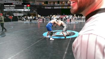 5A 215 lbs Champ. Round 1 - Manuel Garcia, Gadsden vs Elias Prieto, West Mesa