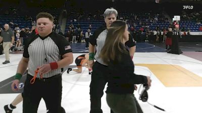 120 lbs Round Of 16 - Dayna English, Keene vs Izabella Perez, Springfield Central (W)