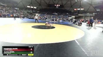 Girls 3A/4A 120 Cons. Round 4 - Olivia Engel, Kelso (Girls) vs Makenzie Shupe, Hanford (Girls)