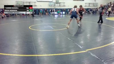 190 lbs Champ. Round 1 - Corbin Sunnell, Tualatin vs Risor Reierson, Hood River Valley