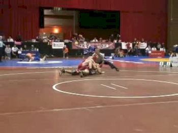 133lbs: Zach Tanelli(Wis) pins Simon Orozco(Har)