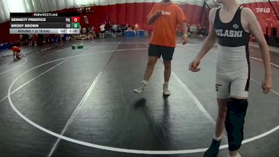 106 lbs Round 1 (8 Team) - Eli Tibbs, Pulaski vs Brody Brown, Cambridge-Isanti White