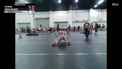78 lbs Round 4 (8 Team) - Brock Mosher, Dayton Bandits vs Jd Paulk, GA United