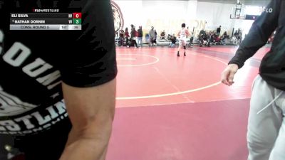 106 lbs Cons. Round 5 - Eli Silva, Norte Vista vs Nathan Dornin, Valley View
