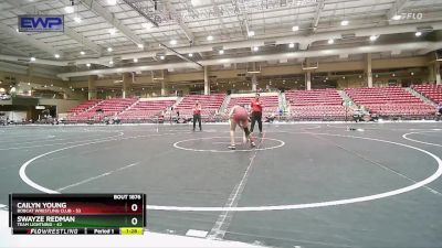 115 lbs 5th Place Match - Swayze Redman, Team Lightning vs Cailyn Young, Bobcat Wrestling Club