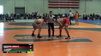 174 lbs Champ. Round 2 - Raymond Arebalo, Wabash vs TJ Rhamy, Heidelberg