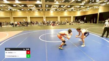 132 lbs Consi Of 8 #2 - Matthias Valdez, Hesperia HS vs Troy Kinlicheenie, Scs
