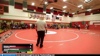 175 lbs Cons. Round 3 - Isaiah Orozco, Grandview vs Steven Rodriguez, Mabton