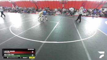 160 lbs Semifinal - Jacob Ward, Wisconsin vs Peyton Fry, Team Nazar Training Center