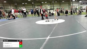 K-2 A lbs Rr Rnd 3 - Liam Diodati, Smittys Barn vs Abel Danforth, Mindset Wrestling