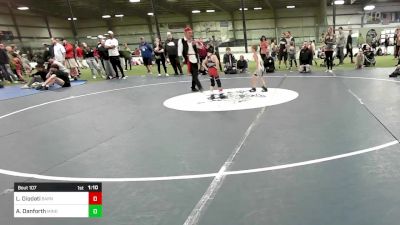 K-2 A lbs Rr Rnd 3 - Liam Diodati, Smittys Barn vs Abel Danforth, Mindset Wrestling