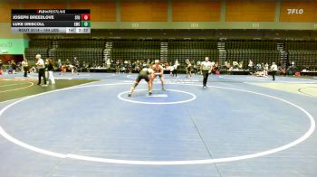 184 lbs Round Of 32 - Joseph Breedlove, Simon Fraser vs Luke Driscoll, Emmanuel College (MA)