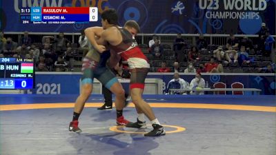 82 kg Quarterfinal - Mukhammadkodir Rasulov, Uzb vs Moric Kismoni, Hun