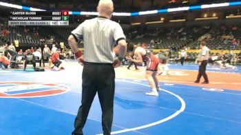 285 Class 2 lbs Quarterfinal - Nicholas Turner, Normandy Collaborative vs Carter Bloss, Moberly