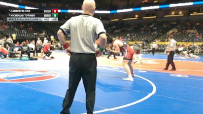 285 Class 2 lbs Quarterfinal - Nicholas Turner, Normandy Collaborative vs Carter Bloss, Moberly