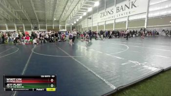 63 lbs Cons. Round 3 - Jett Plant, Top Of The Rock WC vs Wyatt Lym, Duchesne Eagles