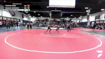 157 lbs 1st Place Match - Bradley Espinoza, Brea Olinda vs Travion Jones, Chaparral