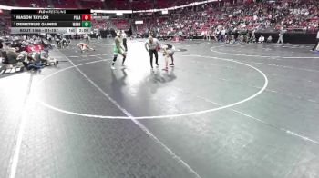 D1-157 lbs Champ. Round 1 - Demetruis Gaines, West Allis Nathan Hale vs Mason Taylor, Pulaski