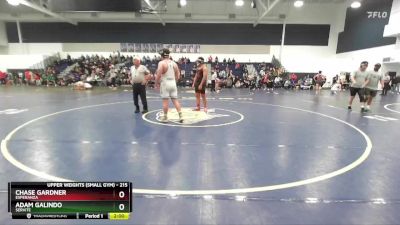 215 lbs Quarterfinal - Adam Galindo, Servite vs Chase Gardner, Esperanza