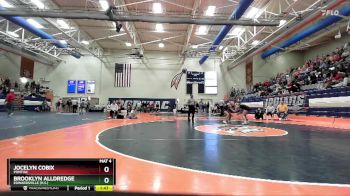 125 lbs Cons. Round 4 - Jocelyn Cobix, Pontiac vs Brooklyn Alldredge, Edwardsville (H.S.)