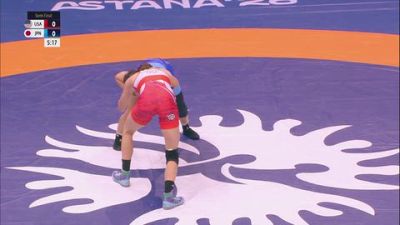 55 kg 1/2 Final - Everest Shea Leydecker, United States vs Nagisa Harada, Japan