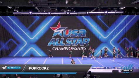 PopRockz [2022 CheerForce Simi Valley L1.1 Tiny - PREP] 2022 USA All Star Anaheim Super Nationals