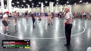 190 lbs Placement (16 Team) - Caysen Curran, Iowa Black vs Deacon Moran, Team STL Black