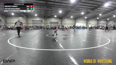 112 lbs Round Of 32 - Brooke Cannici, Cordoba Trained vs Peyton MCELFRESH, Shelton Wrestling Academy