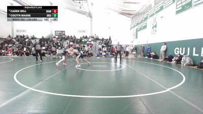 126 lbs Semifinal - Caden Bell, RHAM vs Coltyn Masse, Bristol Eastern